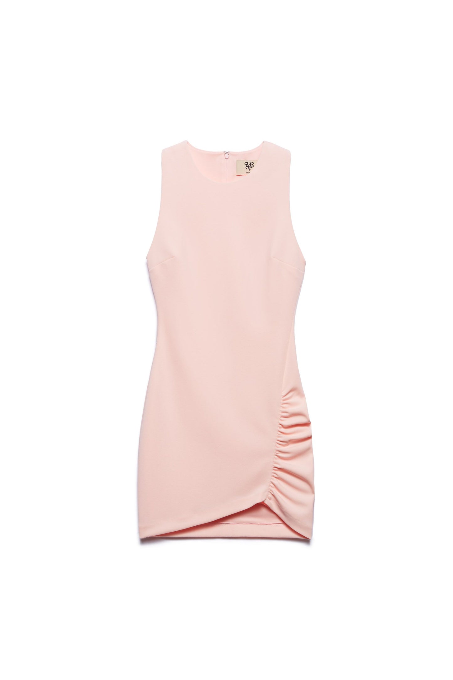 Abito a giro con zip sul retro tank dress sandy ANIYE BY colore bianco e nero art.185623.
