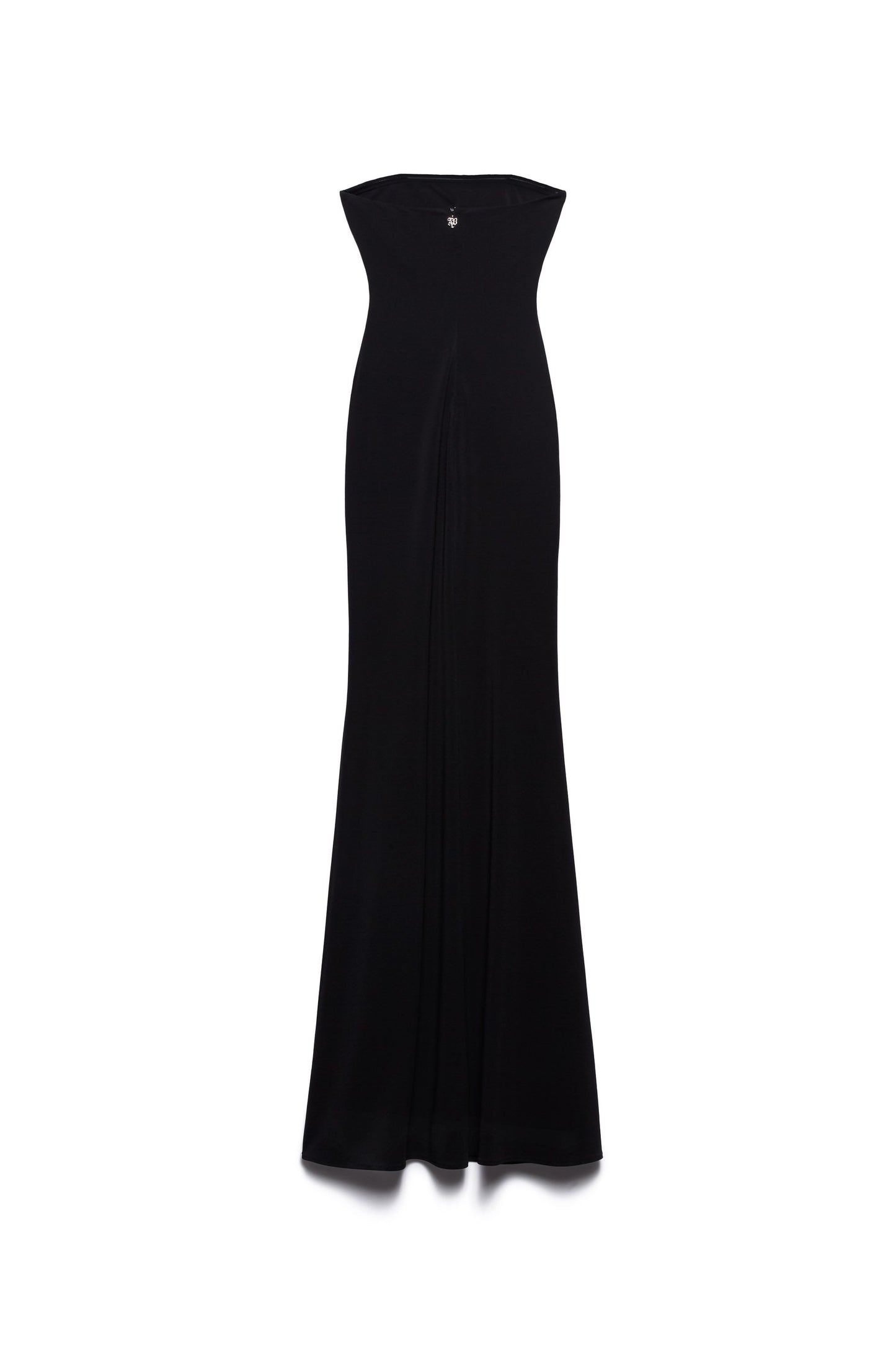 Abito a fascia cut out dress demi stretch colore nero e verde militare ANIYE BY art.185788.