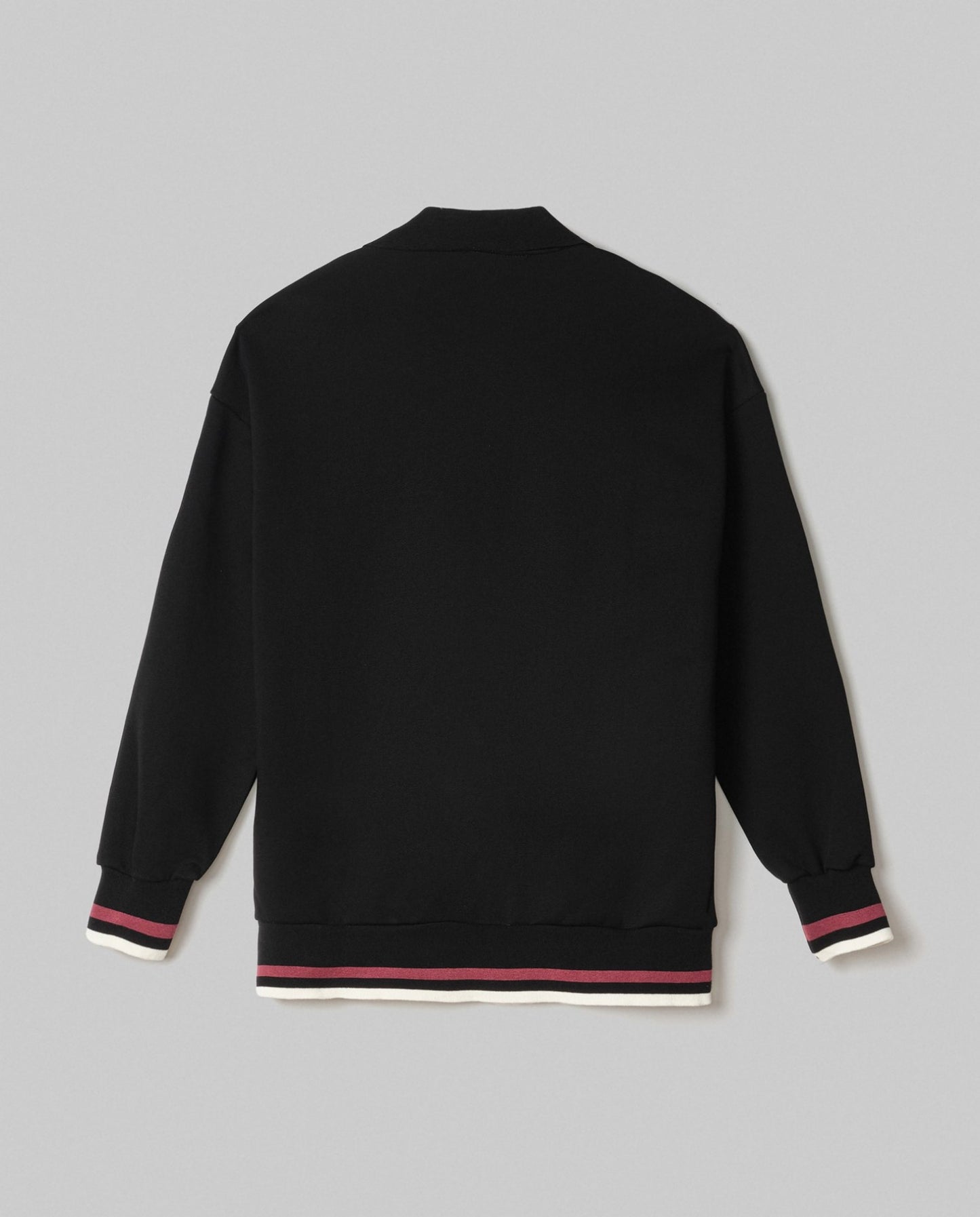 Polo In Felpa Over Con Patch Tennis HINNOMINATE art. HMABW02100 colore nero