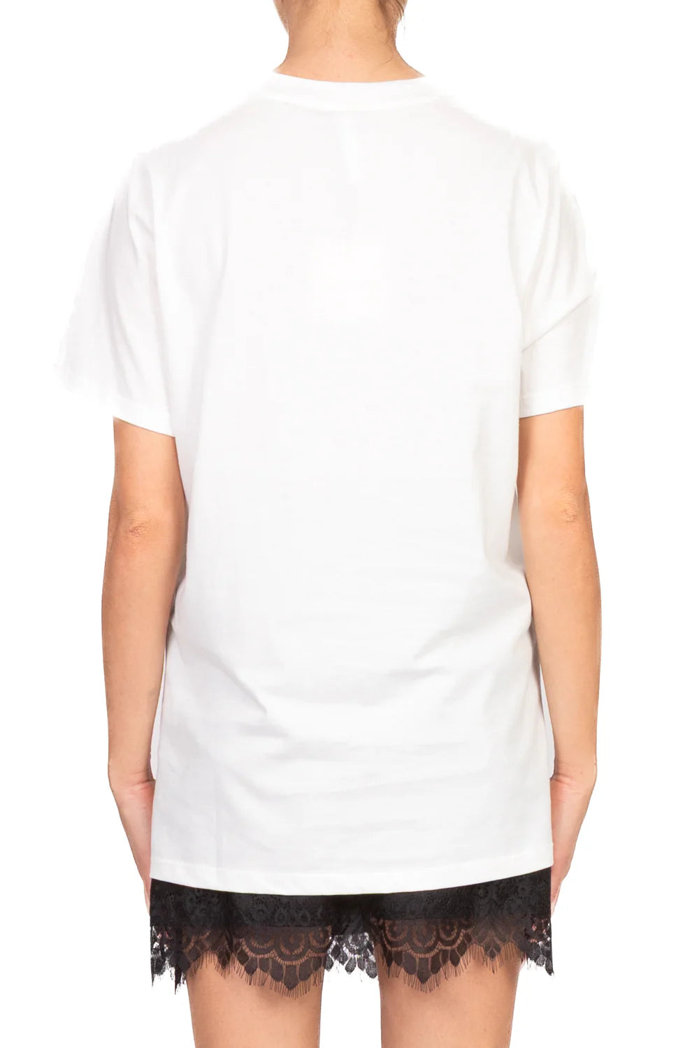 Tshirt con borchie TENSIONE IN art. 37593 colore bianco