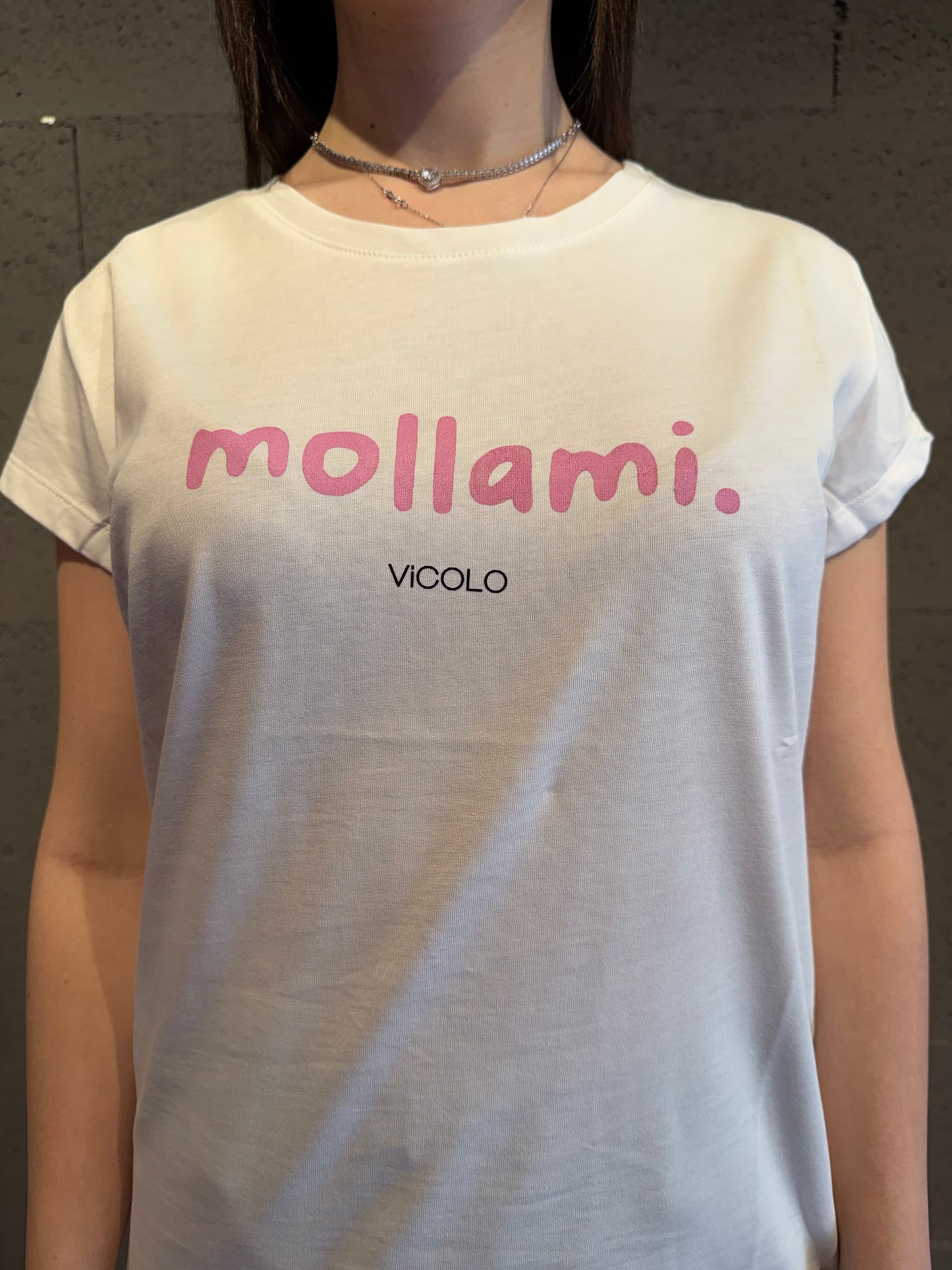 T-shirt Mollami VICOLO art. RAB0602 colore bianco