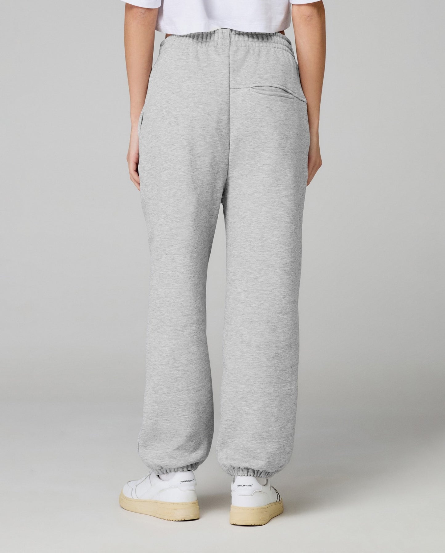 Pantalone In Felpa Over Con Elastico Al Fondo HINNOMINATE art. HMABW01953 colore grigio