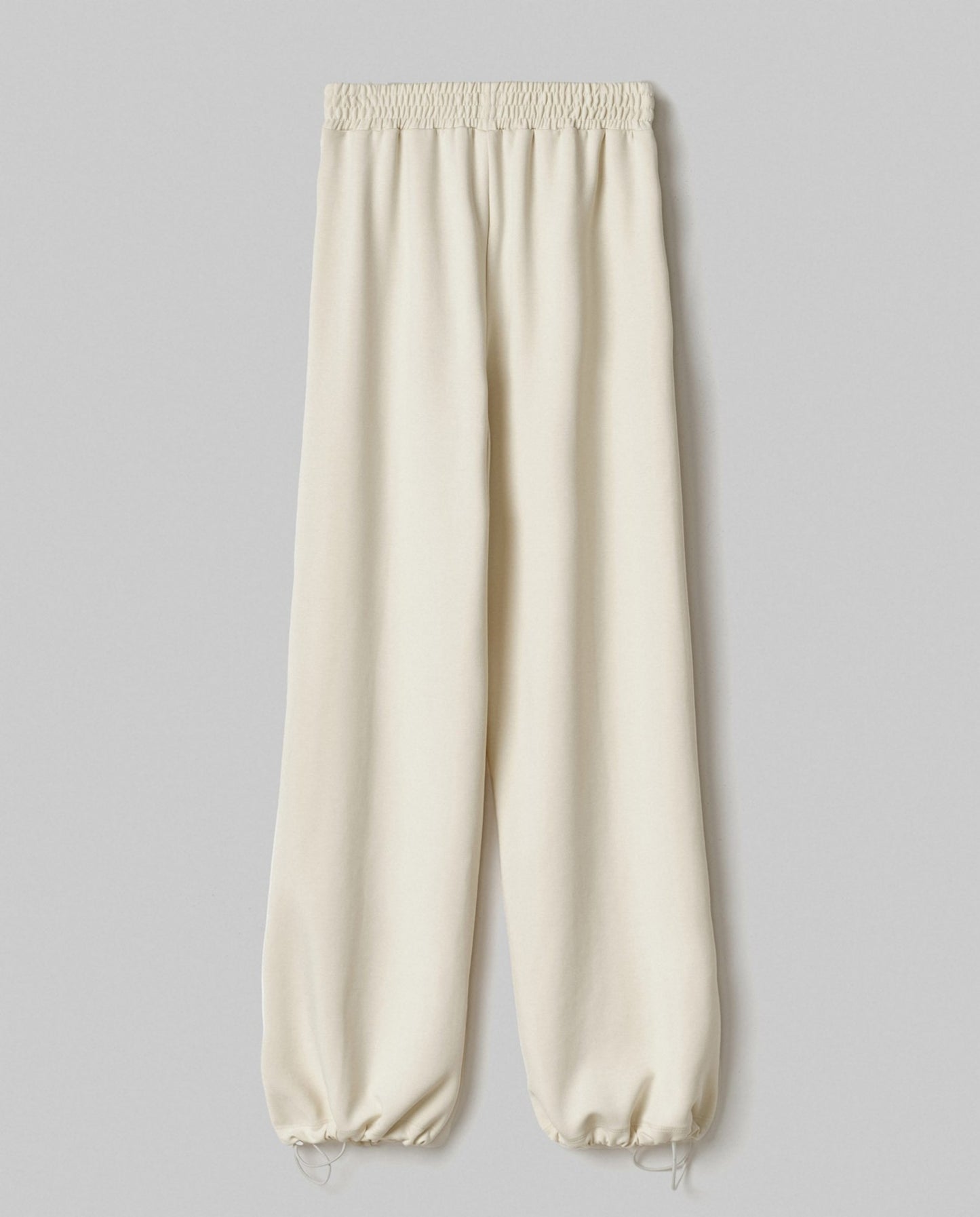 Pantalone con nervature e coulisse al fondo in viscosa HINNOMINATE art. HMABW01994 colore nero e panna