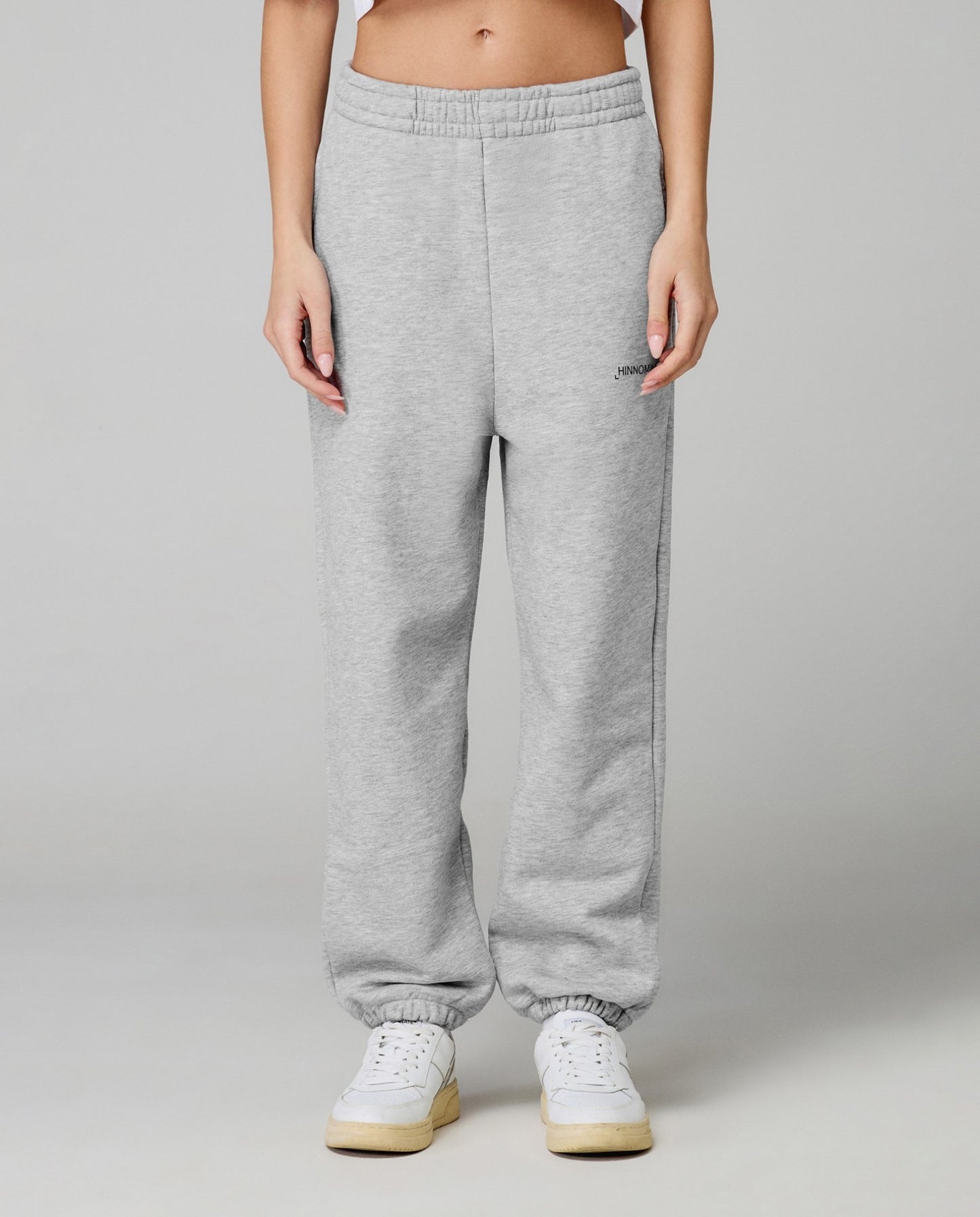 Pantalone In Felpa Over Con Elastico Al Fondo HINNOMINATE art. HMABW01953 colore grigio