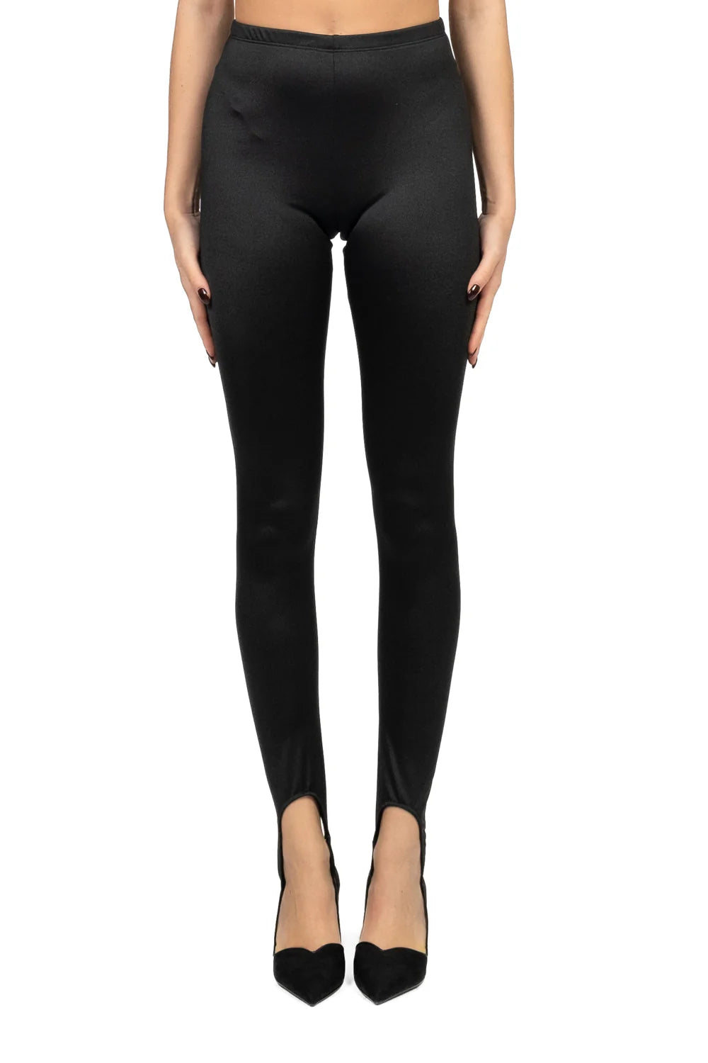 Leggins con sottopiede VICOLO art. UF0119 colore nero,marrone