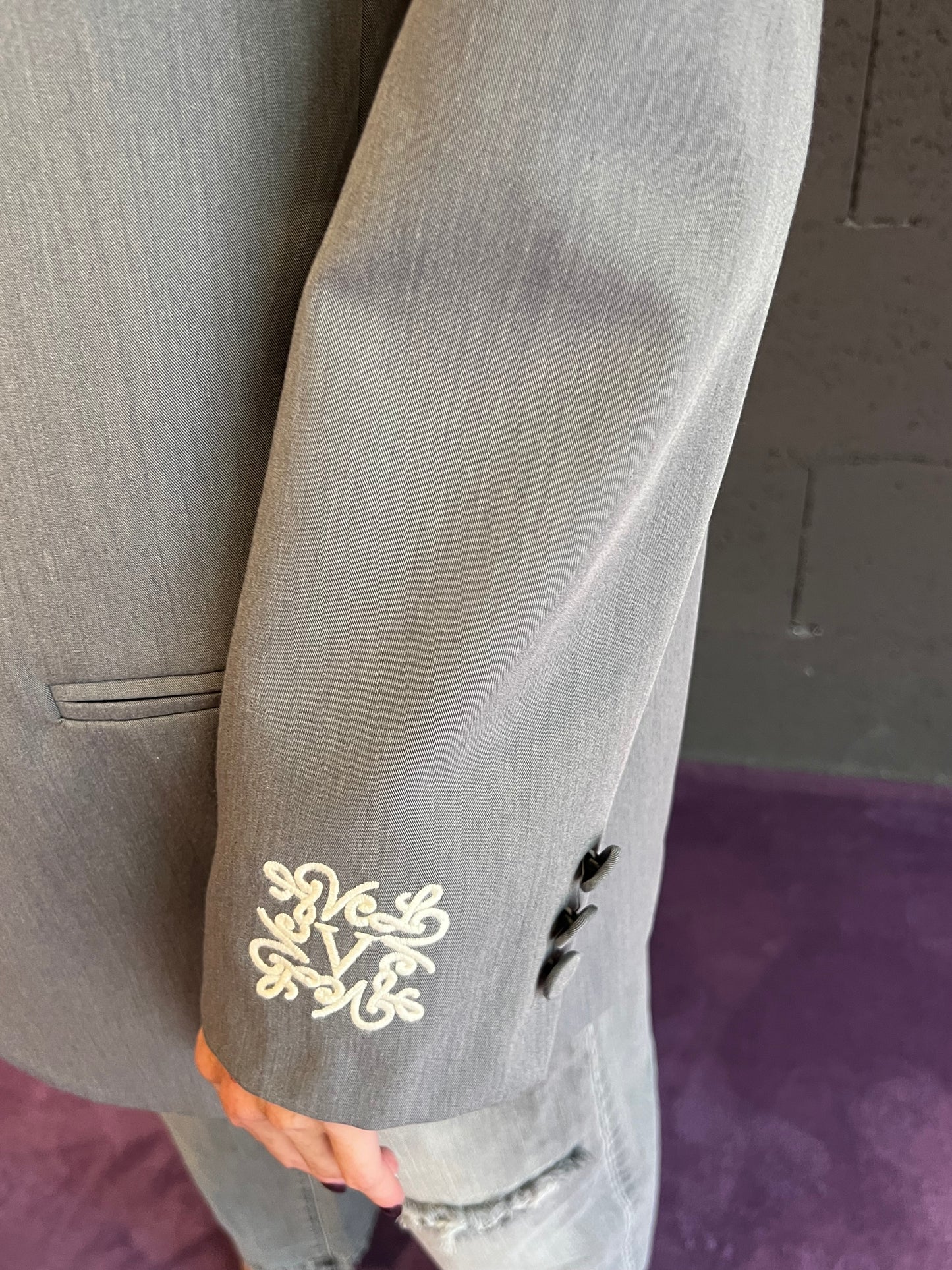 Giacca monopetto over VICOLO art. RF0235 colore bordeaux, marrone, grigio, nero
