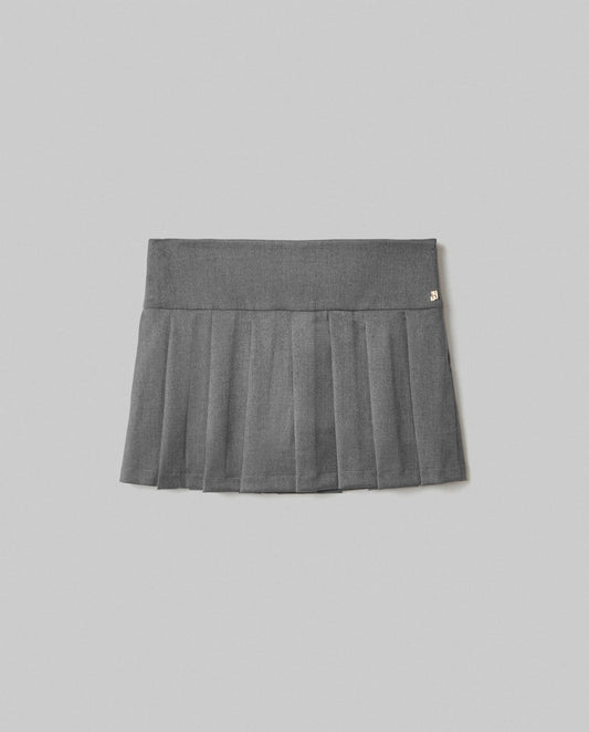Gonna a pantaloncino corta a pieghe HINNOMINATE art. HMABW02225 colore marrone, grigio, nero