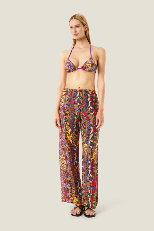 Pantalone congo 4GIVENESS art. 126WRWPT5596 colore arancio
