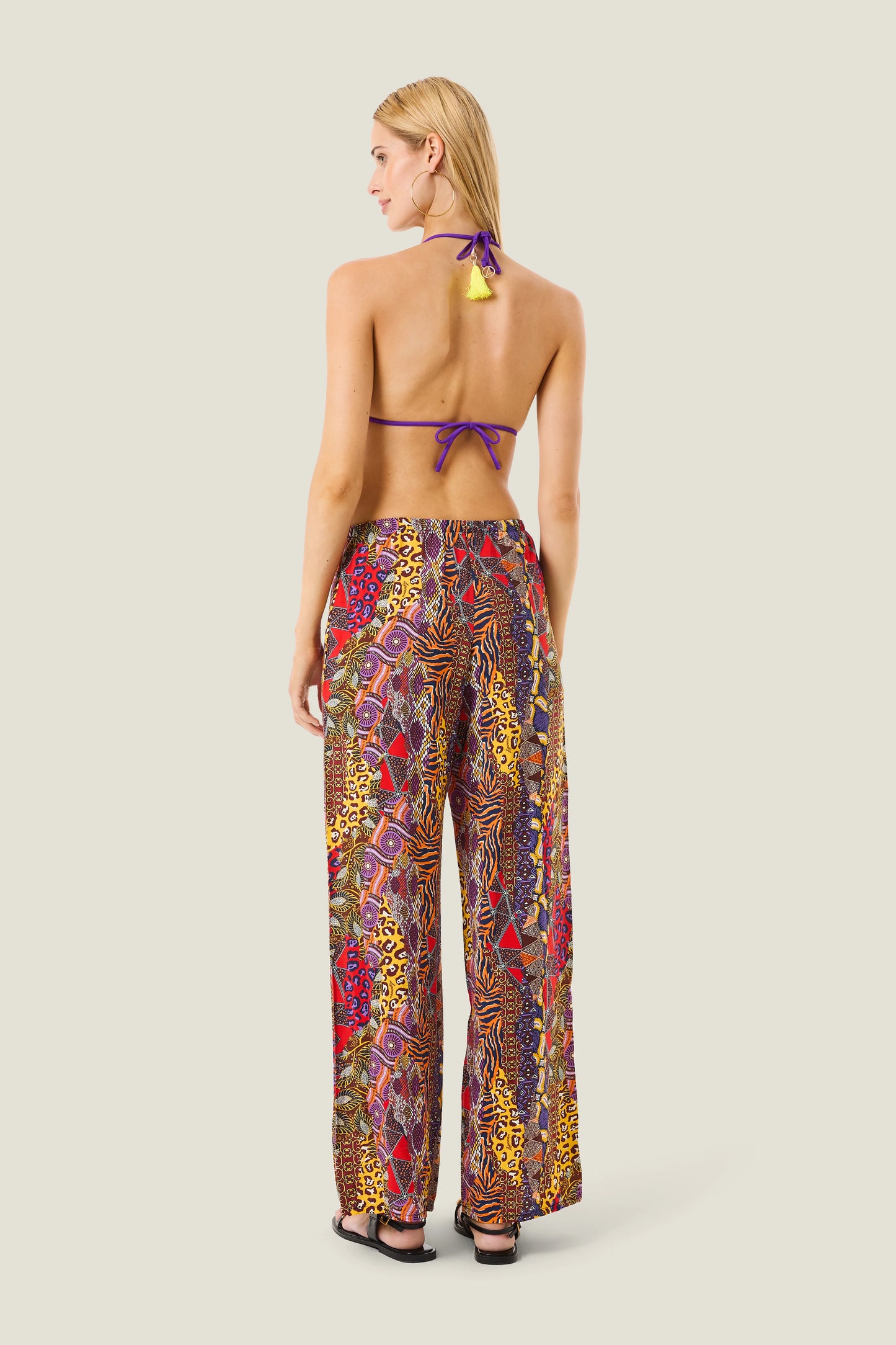 Pantalone congo 4GIVENESS art. 126WRWPT5596 colore arancio