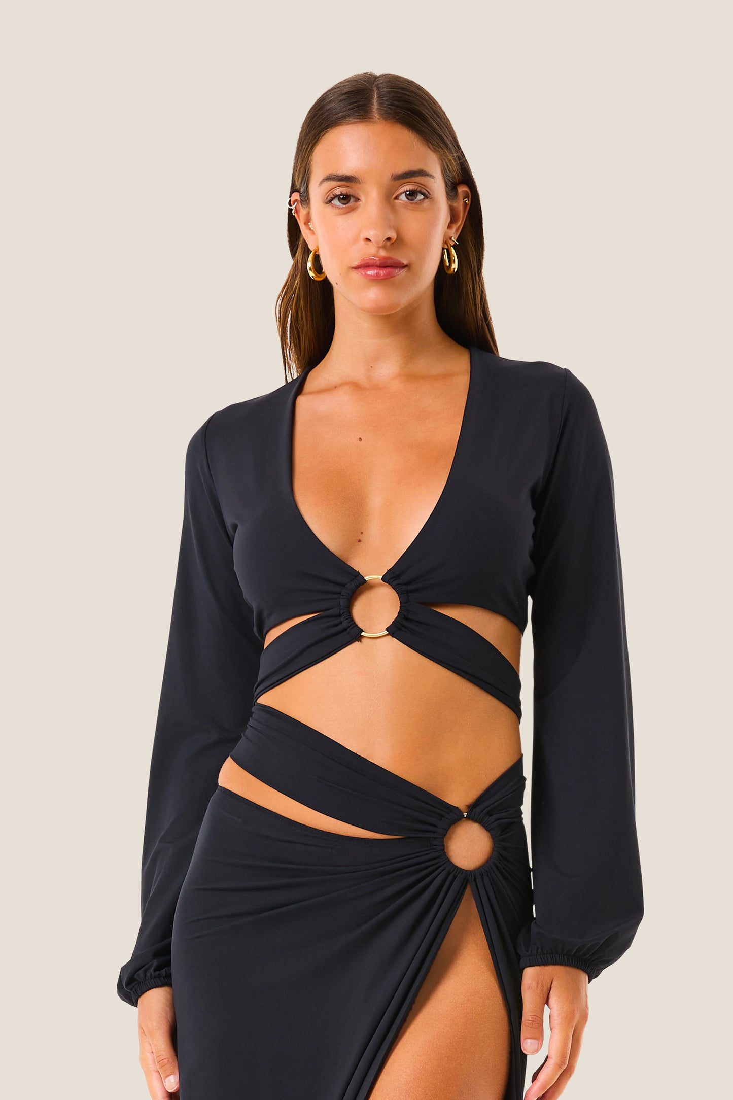 Top soft touch 4GIVENESS art. 126WRWTP5640 colore nero