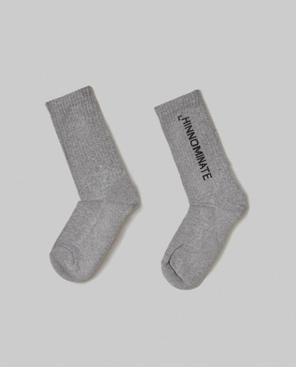 Calze con intarsio in verticale HINNOMINATE art. HMACW00150 colore bianco, marrone, grigio