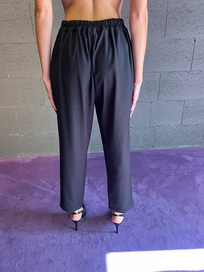 Pantalone con pences stretto sotto DIXIE art. PDDIKIIA colore rosa e nero