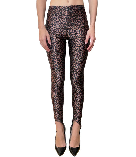Leggins maculato con ghetta VICOLO art. UF0179 fantasia maculato