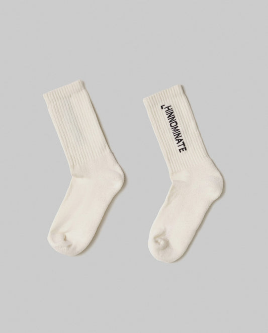 Calze con intarsio in verticale HINNOMINATE art. HMACW00150 colore bianco, marrone, grigio