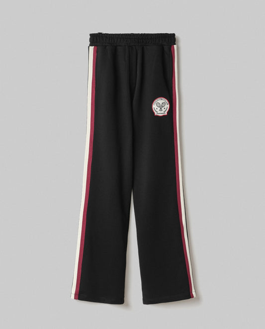 Pantalone Dritto Con Bande E Patch Tennis HINNOMINATE art. HMABW02103 colore nero
