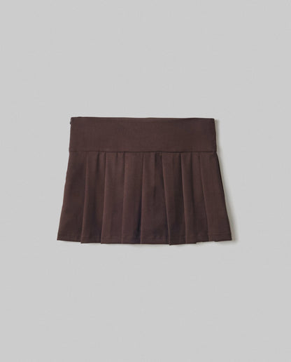 Gonna a pantaloncino corta a pieghe HINNOMINATE art. HMABW02225 colore marrone, grigio, nero