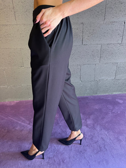 Pantalone con pences stretto sotto DIXIE art. PDDIKIIA colore rosa e nero
