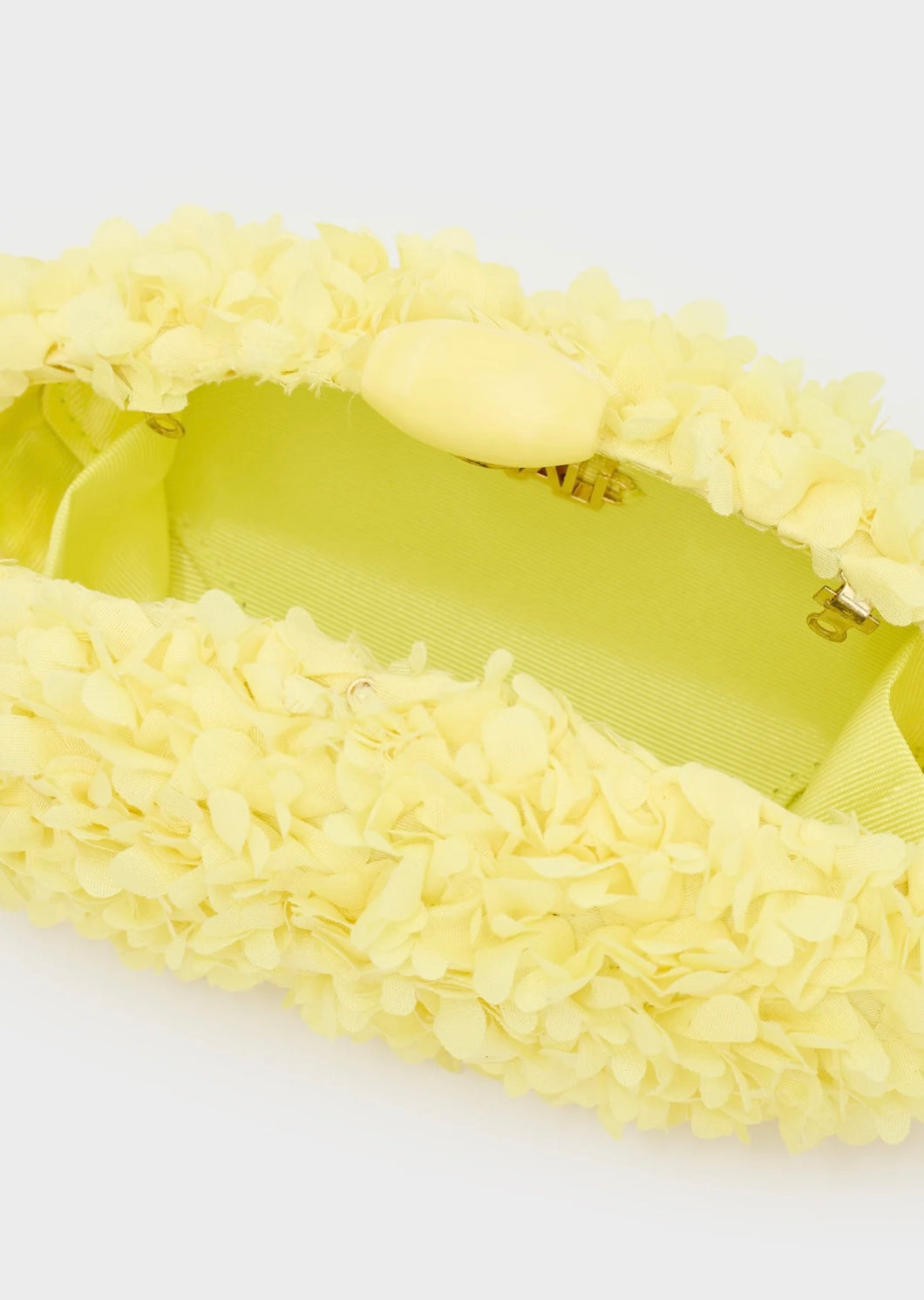 Clutch cloud tessuto petalo 3D NALI' art. LYPC0033 colore giallo