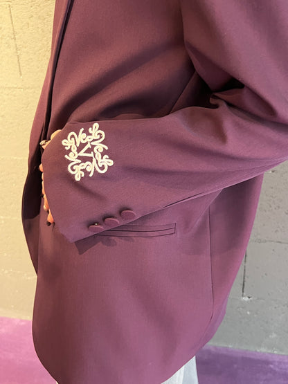 Giacca monopetto over VICOLO art. RF0235 colore bordeaux, marrone, grigio, nero