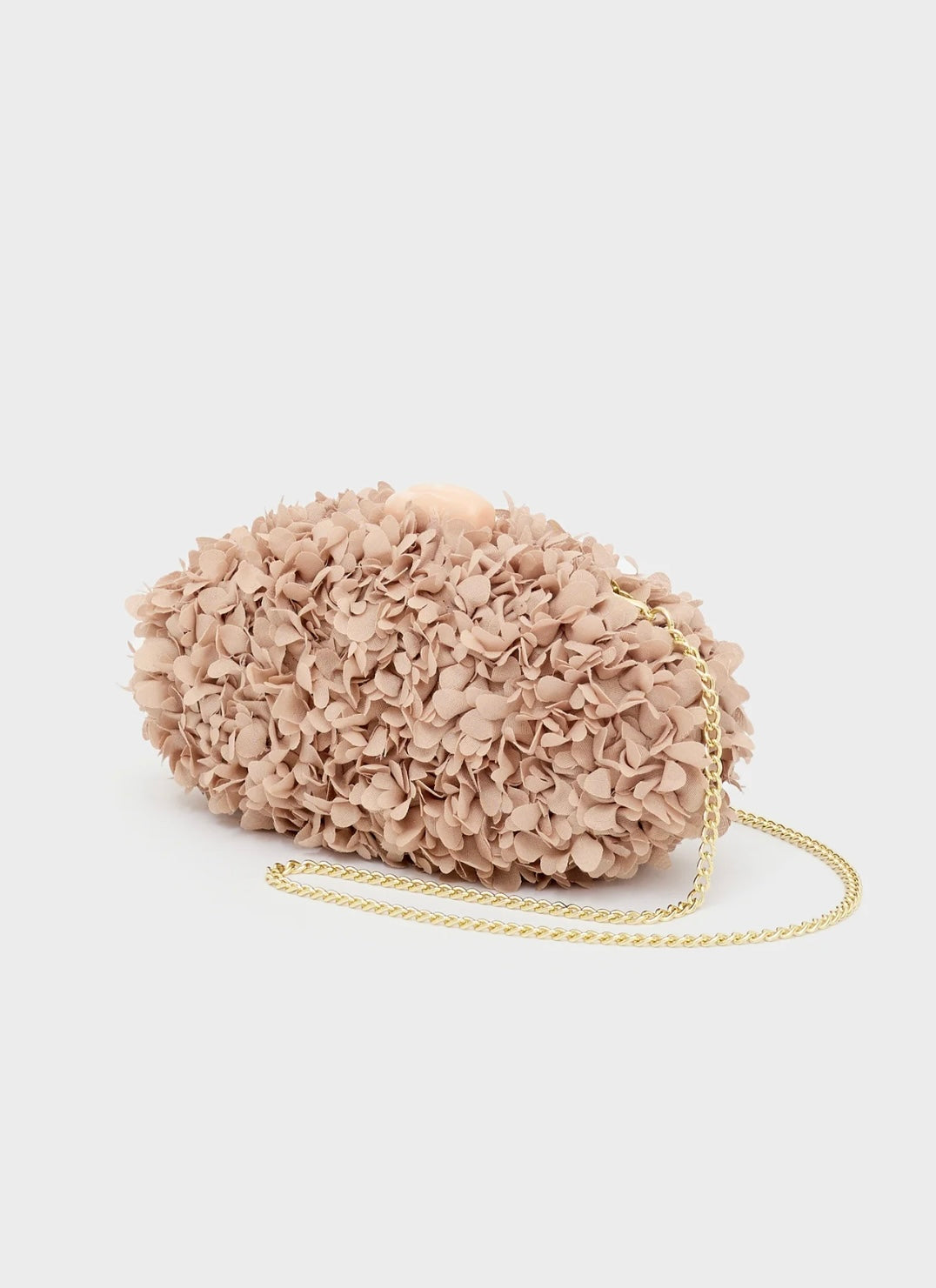 Clutch cloud tessuto petalo 3D NALI' art. LYPC0035 colore rosa