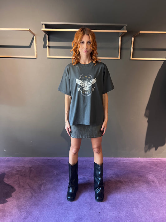 Tshirt con stampa aquila VICOLO art. RF0359 colore grigio