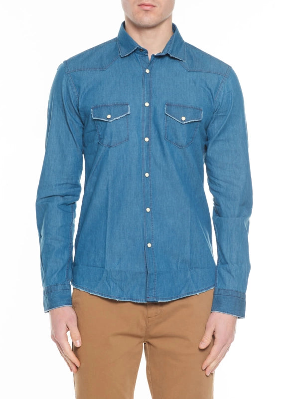Camicia in jeans UOMO BLOCK ELEVEN ART. BL0611867297 colori jeans